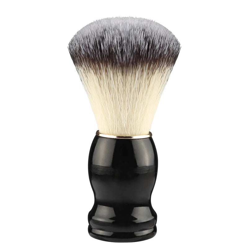 Beard Shaving Brush Makeup brushes 1pcs Wooden Handle Bristle Hair Salon Barber Soap Foam Shave Men Facial Cleaning Tools