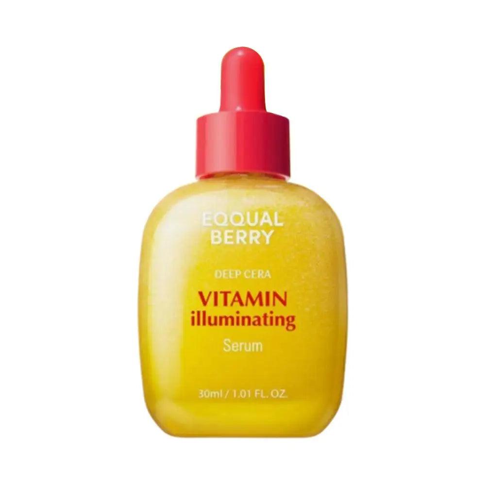 EQQUALBERRY Vitamin C Whitening Serum Bakuchiol Cream Firming Minimize Pore For Sensitive Skin Skincare Product