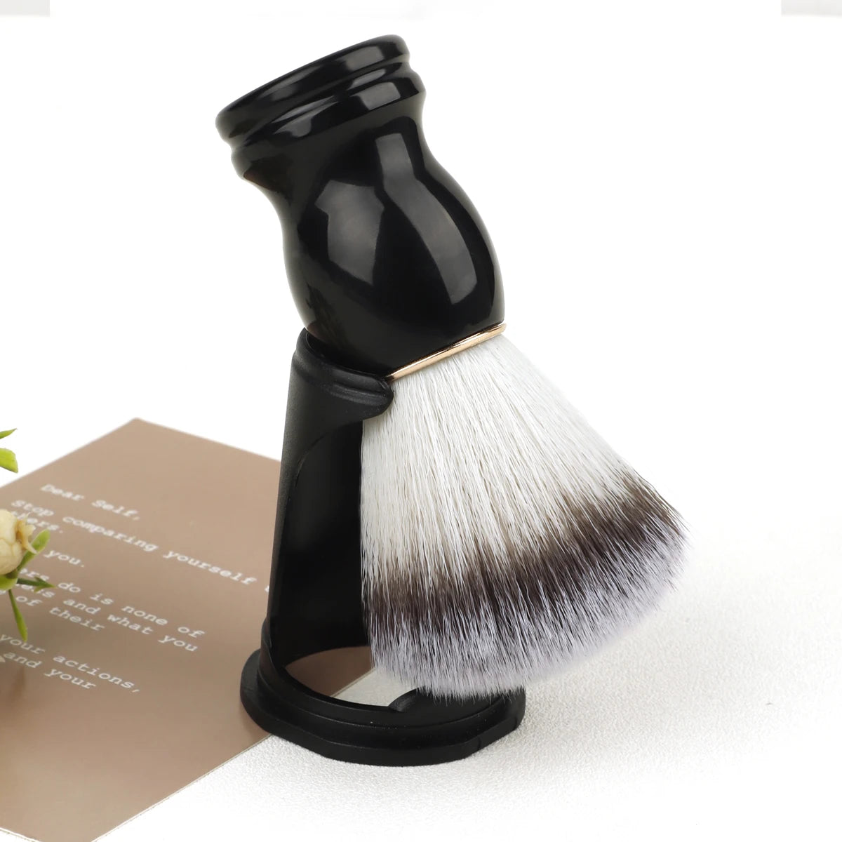 Beard Shaving Brush Makeup brushes 1pcs Wooden Handle Bristle Hair Salon Barber Soap Foam Shave Men Facial Cleaning Tools