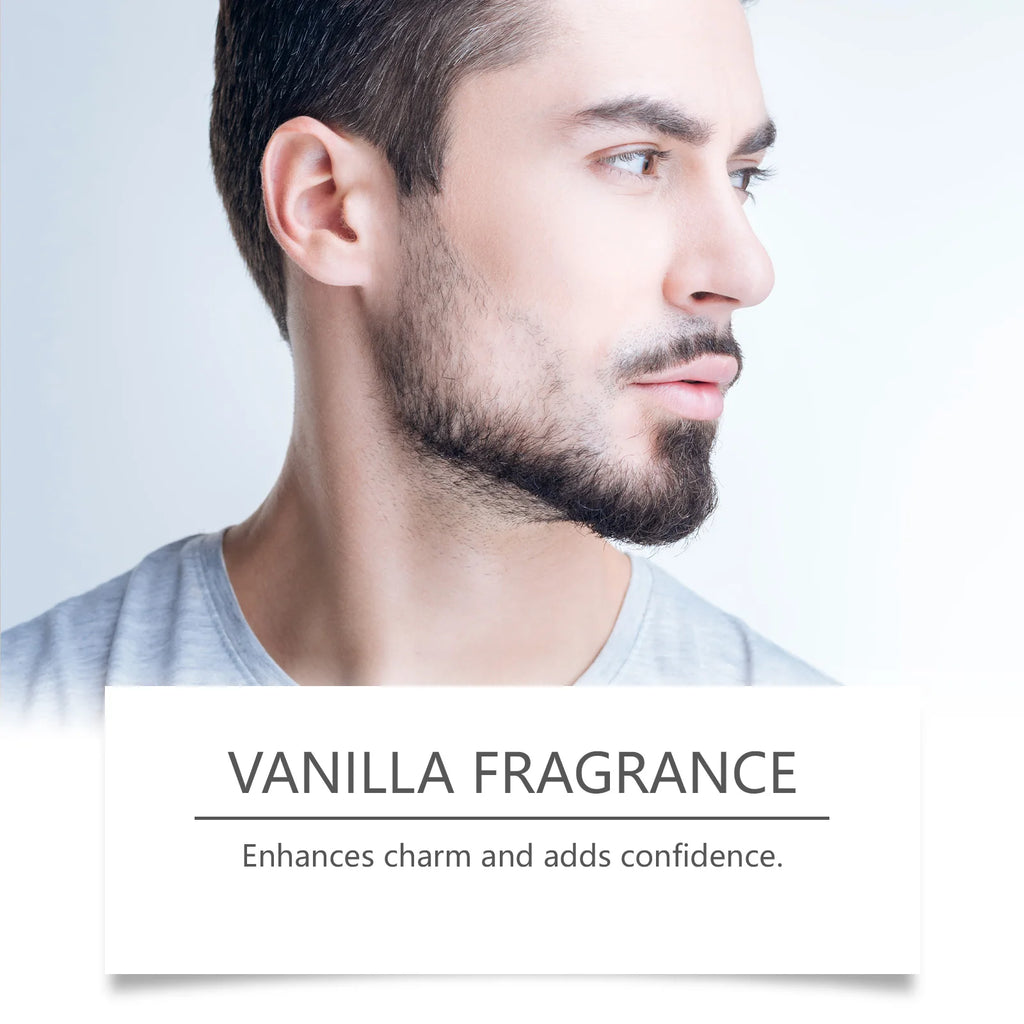 60g Vanilla Beard Keep Smoothing Nourishing Balm Strong Holding Increase Growth Dashing Gentlemen Gifts Men Beard Care Wax