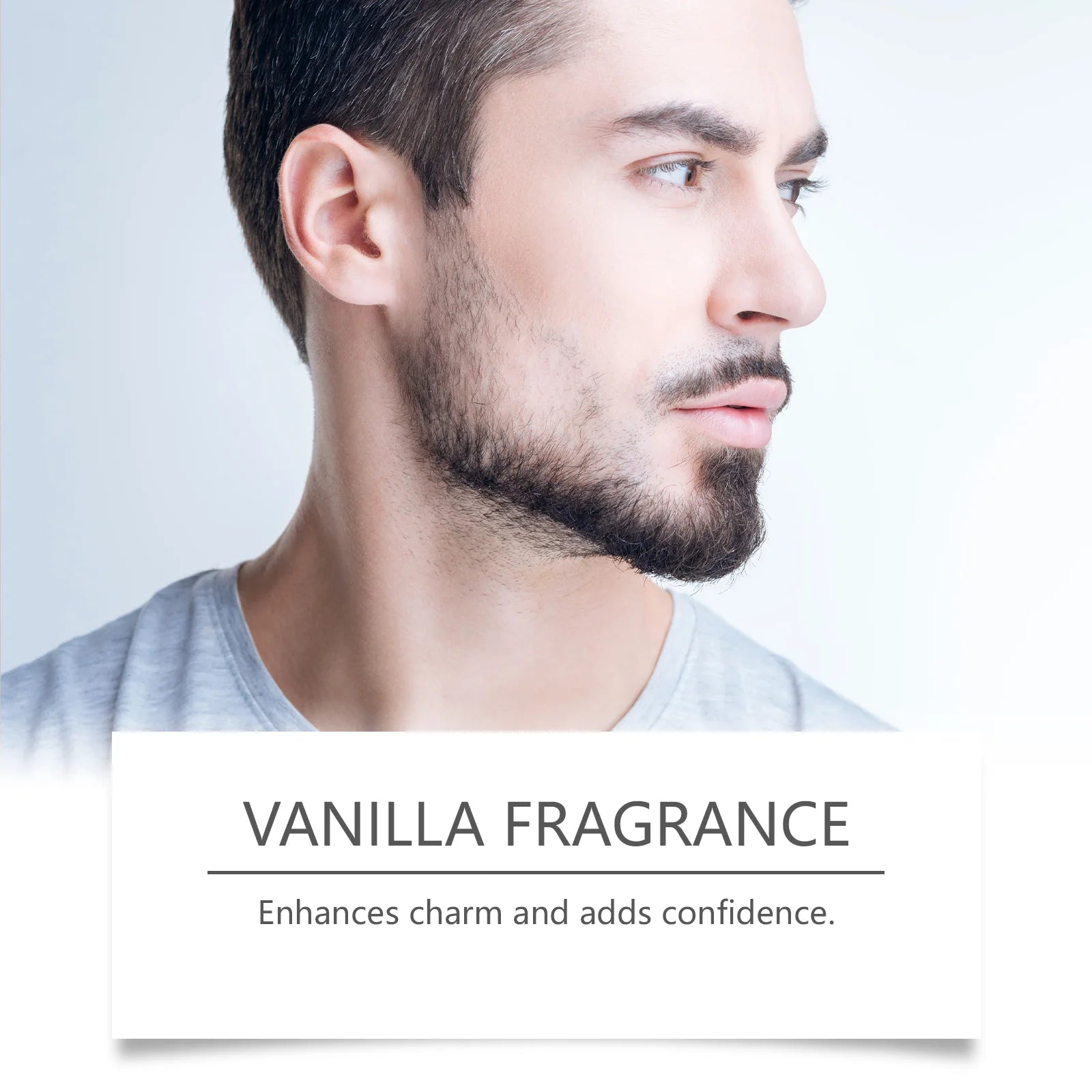 60g Vanilla Beard Keep Smoothing Nourishing Balm Strong Holding Increase Growth Dashing Gentlemen Gifts Men Beard Care Wax