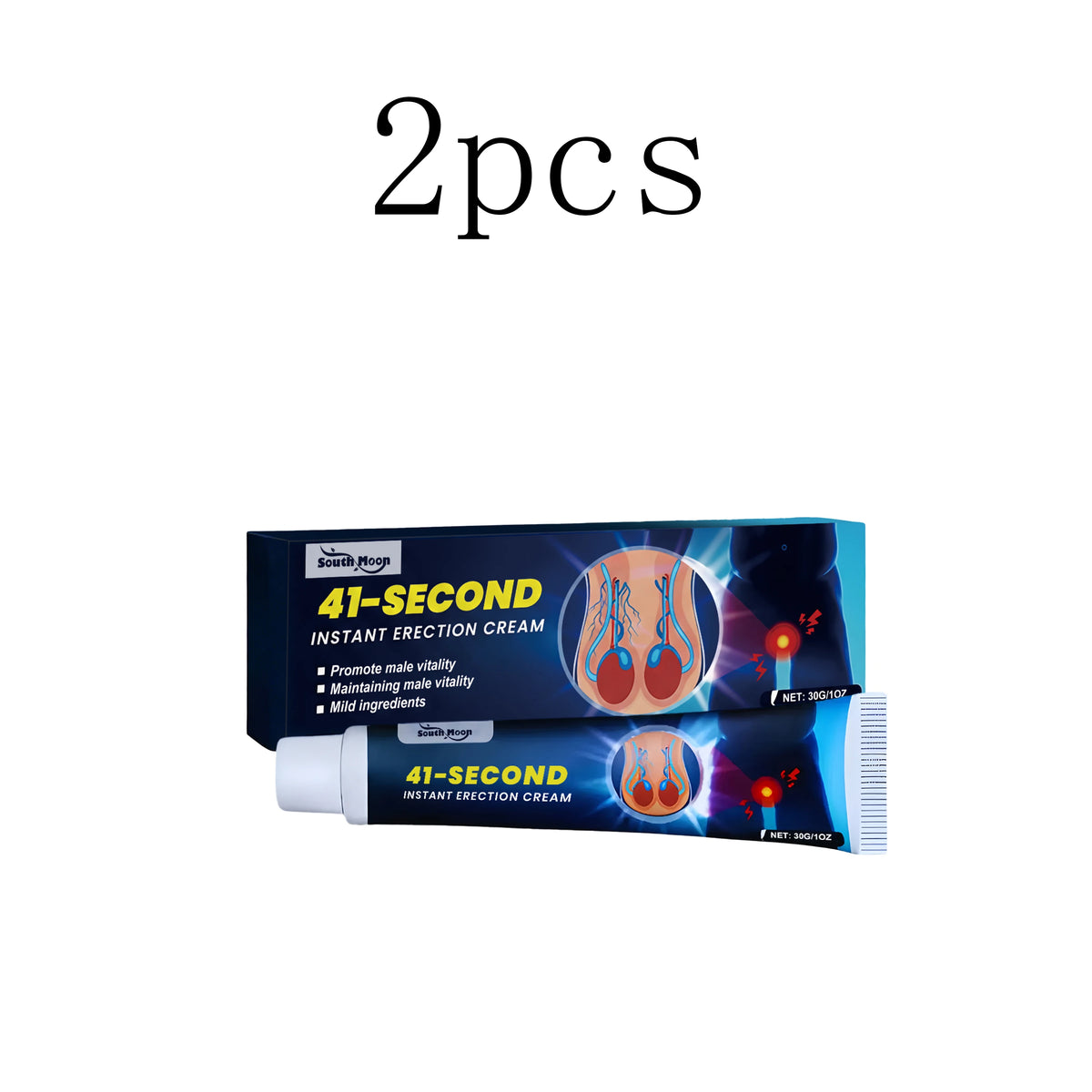 Men's Care Cream Gentle Ingredients for Comfortable Protection, Topical Cream for Men's Body Care