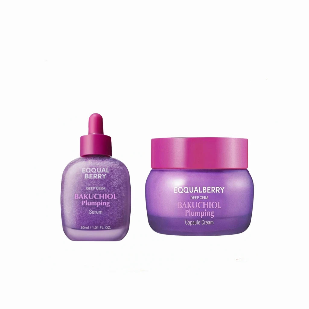 EQQUALBERRY Vitamin C Whitening Serum Bakuchiol Cream Firming Minimize Pore For Sensitive Skin Skincare Product