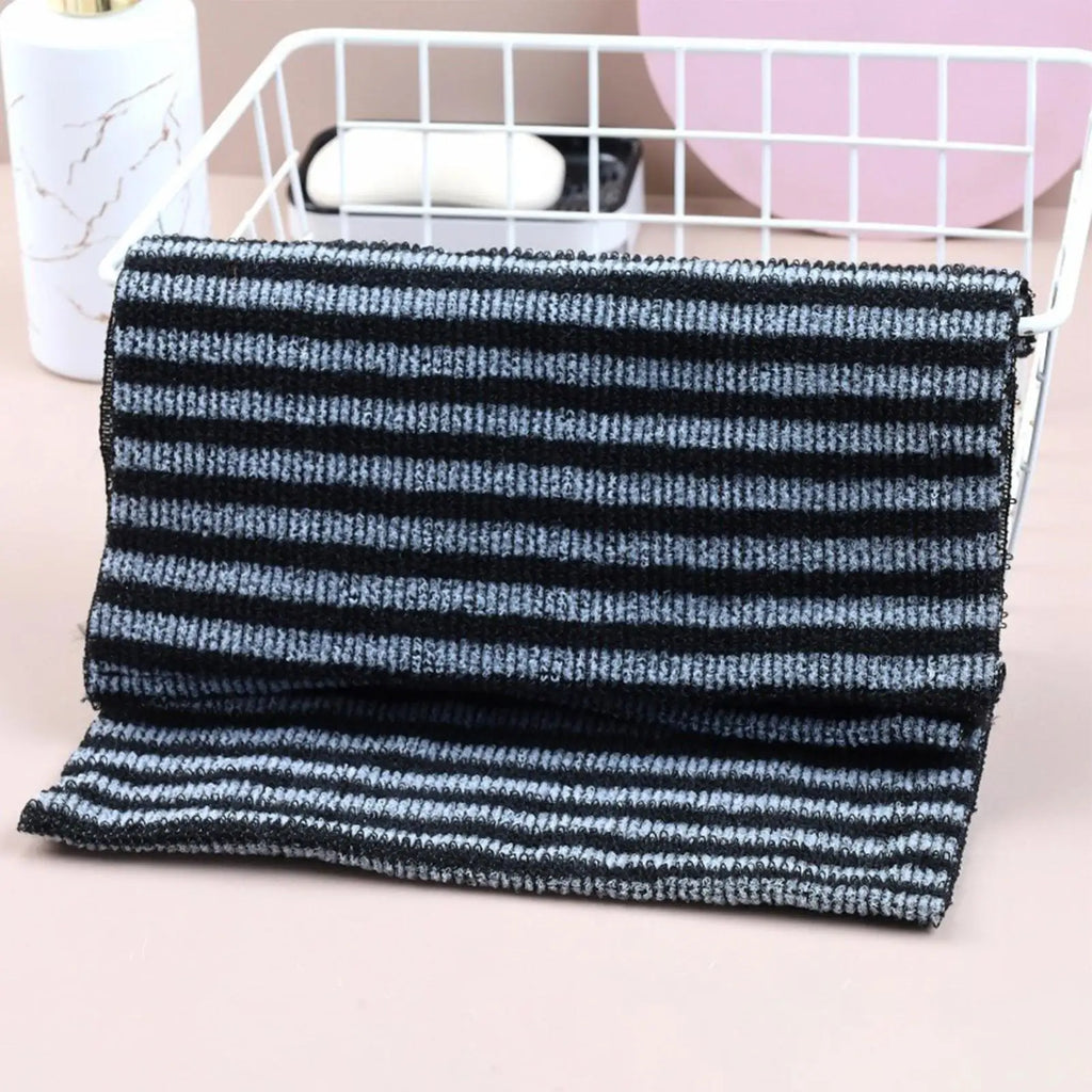 Body scrub towel Rubbing Washcloth Bath Scrubber Nylon Towel Brush for Back Exfoliating Body Scrub Body Wash Bath Supplies