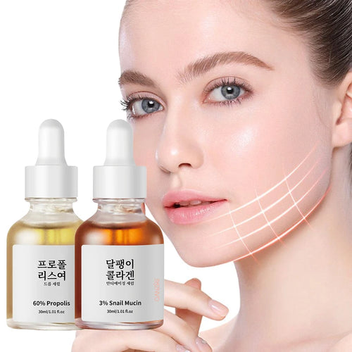 3% Snail Mucin Serum 60% Propolis Nourish Repair Peak Lightweight Moisturizer Non-greasy Skin Essence Revitalizing Facial Serum