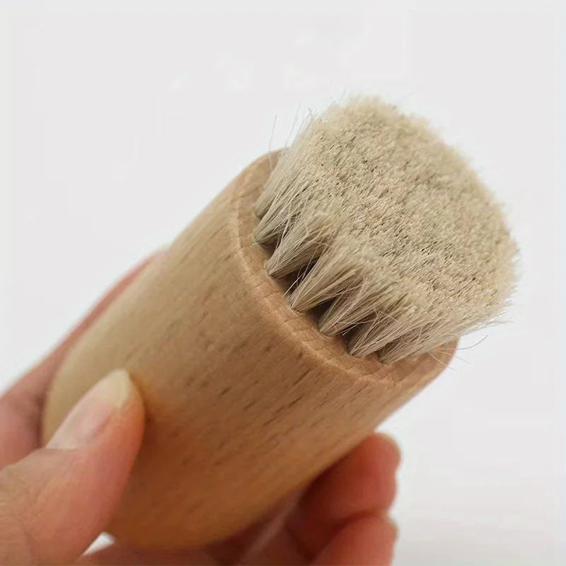Face Wash Brush, Portable & Lightweight, Deep Cleanses Oil, Dirt & Dead Skin Cell, Perfect for Daily Home Use & Travel Cleansing