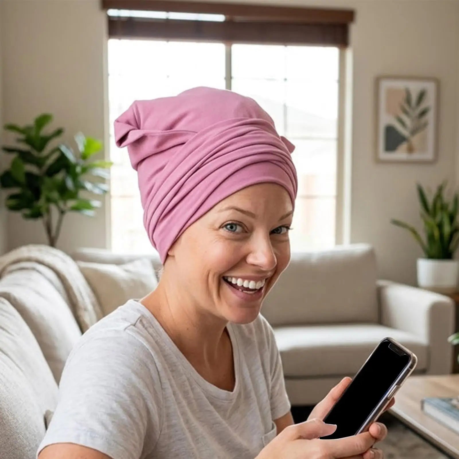 Hair Towel Soft Anti Frizz Super Absorbent Hair Turban Towel for Women Shower Travel Bathroom Apartment Wet Curly Long Short