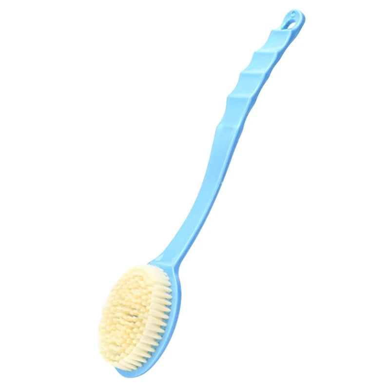 1Pc Long Handle Scrubs Bath Brush Soft Body Scrubber Shower Exfoliating Exfoliator Skin Massager Cleaning Brush