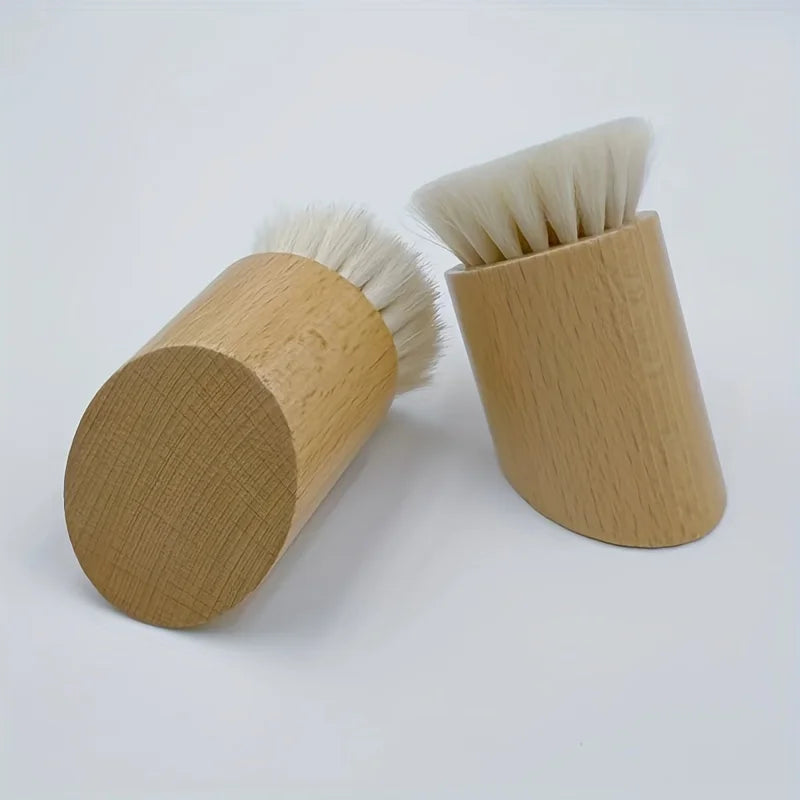 Face Wash Brush, Portable & Lightweight, Deep Cleanses Oil, Dirt & Dead Skin Cell, Perfect for Daily Home Use & Travel Cleansing